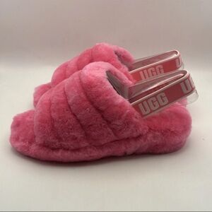 UGG Fluff Slide (Hot pink / Pink rose)